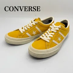 CONVERSE 2020 STAR&BARS CANVAS yellow 27cm 1CL660 コンバース スター＆バース キャンバス スニーカー アメカジ ワンスター