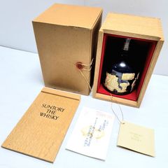 SUNTORY THE WHISKY 760ml 木箱付陶器ボトル(未開封) - メルカリ