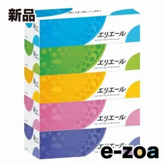 大王製紙  ダイオウセイシ エリエール ティッシュ 180組×5箱 パルプ100% エリエール180W5P (2394416)