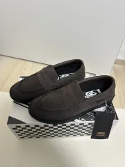 VANS スケート ローファー スウェード ブラウン (新品)