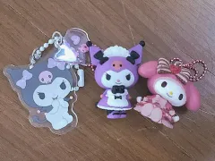 サンリオ クロミ マイメロディ ミニ フィギュア アクリル キーホルダー