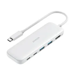 アンカージャパン ANKER 332 USB-Cハブ（5-in-1 PD100W対応） ホワイト A8355021 1個