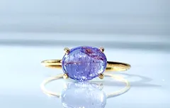 天然石 リング タンザナイト  9号