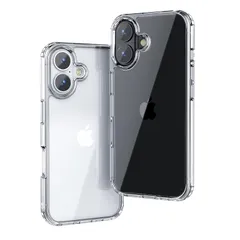 【新品】 ONES iPhone17 用 ハードケース 超透明 米軍MIL規格 超耐衝撃 エアバッグ 〔 高靭性強化PCガードボード ? 高弾性衝撃吸収TPUバンパー 〕『 画面 ・ レンズ保護、滑り止め、Qi充電 』 超軽量 持ちやすい 黄変防止 クリスタル