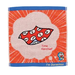 新品 丸眞 ハンカチ ドラえもん ポケットからタイムふろしき アニメ 漫画 Doraemon タオル ミニタオル タオルハンカチ 綿 2805023300