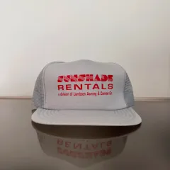 USA SUNSHADE ウール 帽子 ベースボールキャップ vintage トラッカー メッシュ