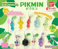 (新品) ピクミン めじるし 2弾 キーホルダー ガチャ 青 黄 アイス フリル