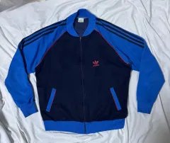 80s アディダス トレフォイル トラックジャージ