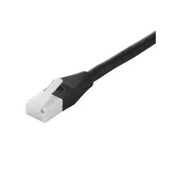 （まとめ） バッファローツメの折れないLANケーブル カテゴリー6a ストレート スタンダード ブラック 1.0m BSLS6ANU10BK 1本 〔×2セット〕