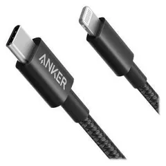 【新品・3営業日で発送】ANKER アンカー ANKER 高耐久ナイロン USB-C ＆ ライトニング ケーブル 1.0M