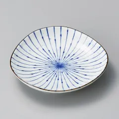 吹き墨十草５.０皿