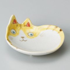 藤田嗣治 小皿 猫 たち吉 豆皿 レオナールフジタ ① 小物入れ 猫グッズ