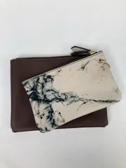 ポーチ ブラウン