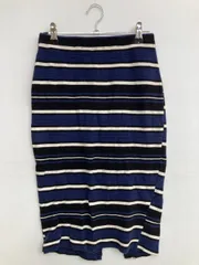 ZARA TRAFALUC ザラトラファルック スカート EUR S ネイビー