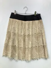 UNTITLED アンタイトル スカート 2 ベージュ