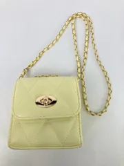 ショルダーバッグ イエロー