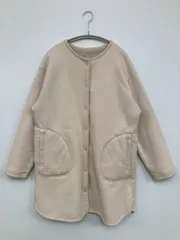 studio CLIP スタジオクリップ ノーカラージャケット F ベージュ