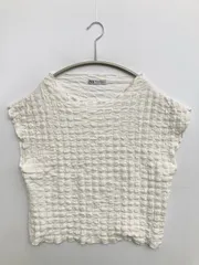 ZARA ザラ Tシャツ/カットソー M ホワイト