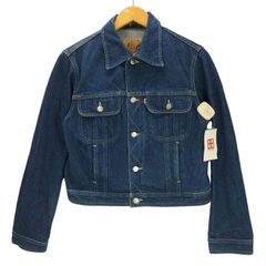 90s フランス製 agnes b ホワイトデニム 短丈 トラッカージャケット
