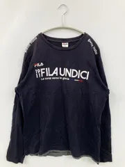 FILA フィラ Tシャツ/カットソー L ネイビー