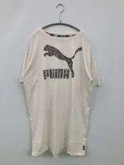 PUMA プーマ Tシャツ/カットソー M ホワイト