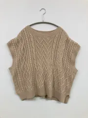 GLACIER グラシア ベスト L ベージュ