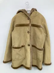 COMME CA ISM コムサイズム ムートンコート F ベージュ