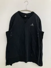 adidas アディダス Tシャツ/カットソー L ブラック