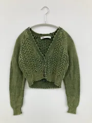 ZARA ザラ カーディガン/ボレロ USA S グリーン