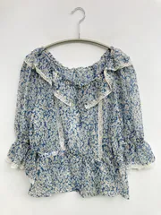 MAJESTIC LEGON マジェスティックレゴン Tシャツ/カットソー M ブルー