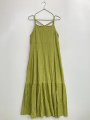 RETRO GIRL レトロガール シャツワンピース F ライトグリーン