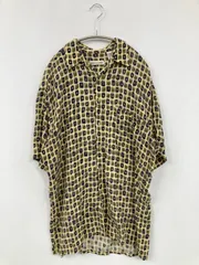 pierre cardin ピエールカルダン シャツ/ブラウス M イエロー