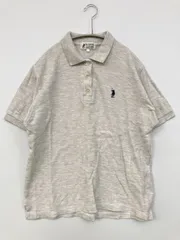 U.S. POLO ASSN. ユーエスポロアッスン ポロシャツ L グレー