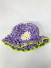 その他帽子 パープル
