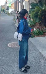 GASTON LUGA ガストンルーガ ショルダーバッグ グレー