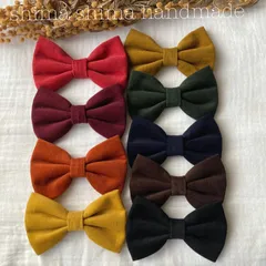 蝶ネクタイ　コーデュロイ　ベビーから大人の方まで☆  入学式　卒園式　卒業式　入園式