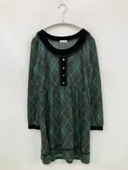 axes femme アクシーズファム ワンピース M グリーン