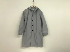 本物ジャーナルスタンダードJOUNALSTANDARDロング丈コットンナイロンパーカーコートジャケット長袖サーフアメカジスケーターストリートミリタリービジネススーツパーティーモードドレスゴルフメンズグレーM