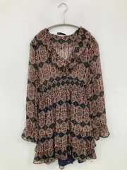 ZARA ザラ Tシャツ/カットソー XS ブラウン