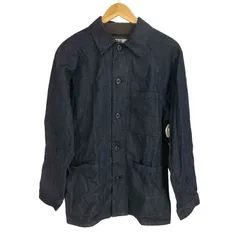 ユニクロ UNIQLO コットンリネン ユーティリティデニムジャケット メンズ JPN：S 