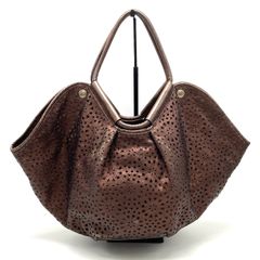 【中古】良品 VERSACE ヴェルサーチ ローズ レザー ショルダー バッグ eH10105A メルカリ