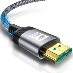 HDMI Cable HDMI 2.1規格 超高速 8K@60Hz 4K@120Hz/144Hz 48Gbps 7680x4320p ハイスピード UHD Dynamic 認証取得 HDR Speed eARC High 3D イーサネット Ultra 対応 