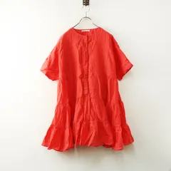 ピュアルセシン PUAL CE CIN インドボイルティアードブラウス＼ピンク コットン ギャザー チュニック フレア【2400014821758】