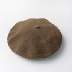 エムエイチエル MHL MARGARET HOWELL ウール フェルト ベレーキャップ ｜ベージュ 【2400014823820】