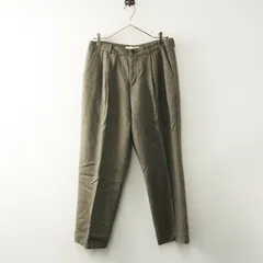 2022AW エヴァムエヴァ evam eva wool tuck pants ウールタックパンツ 2｜グレー ボトムス ロング スラックス【2400014832891】