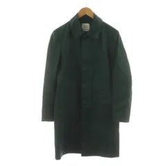 ユナイテッドトウキョウ UNITED TOKYO ステンカラーコート ロング 1 緑 グリーン 長袖 無地 /RR