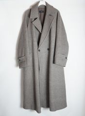 LE エルイー Wool surge バルカラーコート ネイビー サイズ2 - メルカリ