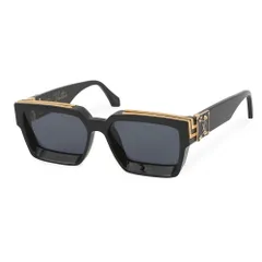 ルイヴィトン サングラス 1.1 ミリオネア アセテート 58□17 145 Z1165E LOUIS VUITTON アイウェア 黒 ブラックのサムネイル