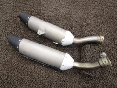HONDA】V-ツインマグナ250用 スーパートラップマフラー【MC29】 - メルカリ