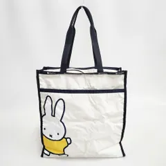 LeSportsac/miffy ポリエステル トートバッグ ホワイト レディース レスポートサック/ミッフィー【中古】6-0204G◎